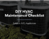 DIY HVAC Maintenance Checklist - EDC Professional Home Inspections